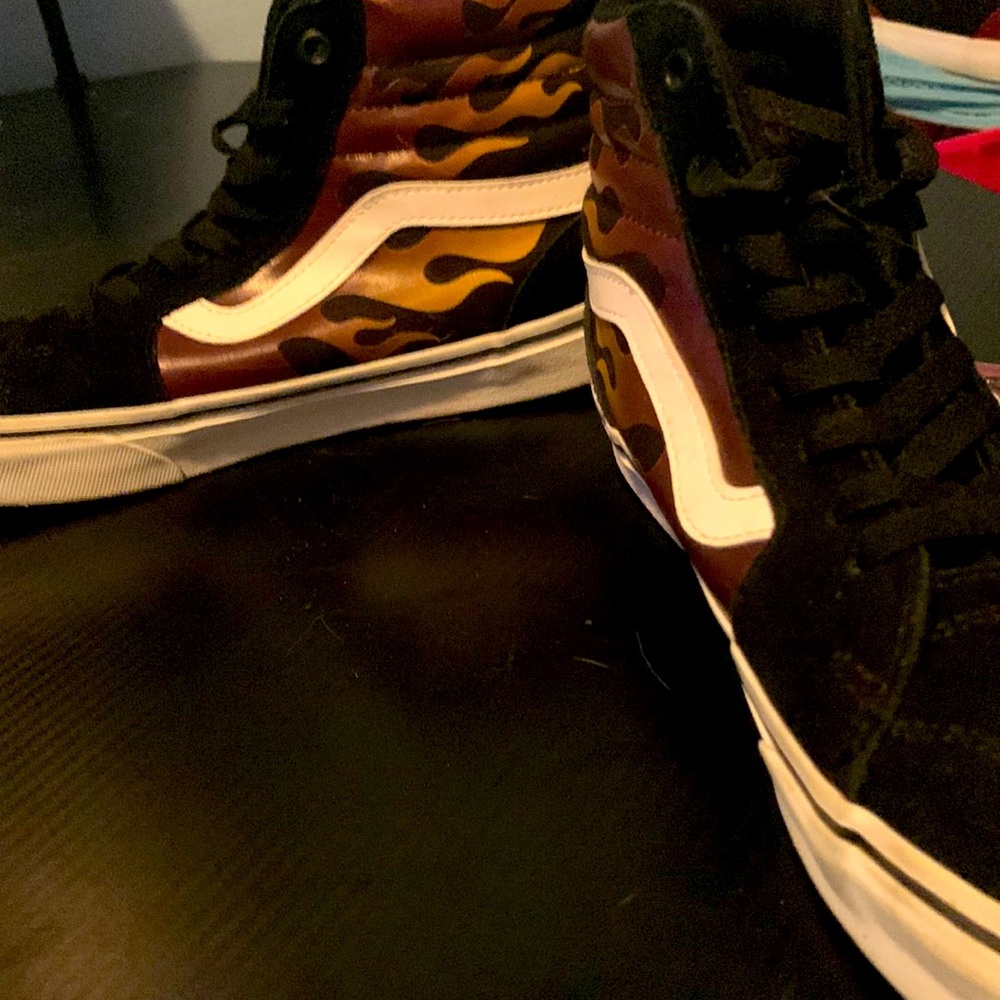 One time used vans